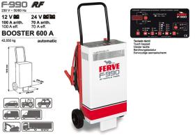 Ferve F990RF - CARGADOR RAPIDO 600 A 12 V / 24 V