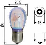 Hella 8GA002073241 - LAMPARA P25/1 24V 21W