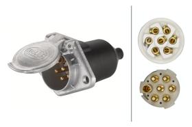 Hella 8JB003834001 - BASE 7 POLOS 24V.EMPOTRAR-S-