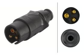 Hella 8JA002263001 - CLAVIJA PLASTICO 3 POLOS