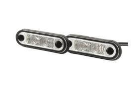 Hella 2XA959790401 - PILOTO BALIZ.EMPOTR.ROJO 2 LEDS