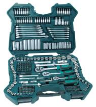Agerauto M98430 - JUEGO HERRAMIENTAS DE VASO 215 PIEZAS.