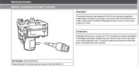 Siemens VDO 408-422-006-001G - ACTUADOR