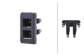Hella 2AA713628031 - LUZ TESTIGO C/LAMPARA 24V