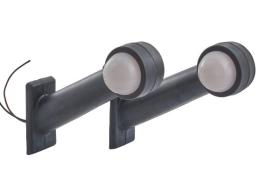 Hella 2XS955232001 - PILOTO ROJO/BLANCO BRAZO RECTO