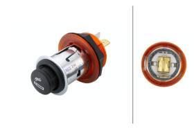 Hella 8EZ008021051 - MECHERO 24V CASQUILLO ROSCADO ROJO