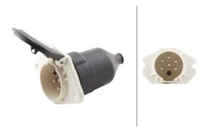 Hella 8JB008085031 - ENCHUFE 7 POLOS CONEX PLANA