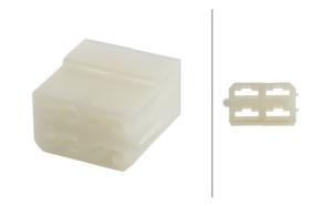 Hella 8JD008151041 - CAJA ENCHUFE 4 POLOS