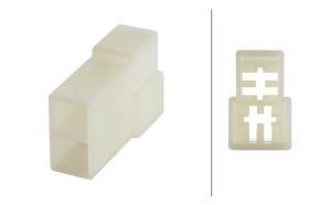 Hella 8JD008152021 - BASE ENCHUFE 2 POLOS