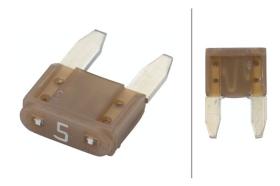 Hella 8JS728596811 - CAJA 5 FUSIBLES MINI 5 A
