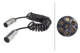 Hella 8KA004797071 - CABLE 24V 7 POLOS N CLAV.METAL