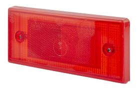 Hella 8RA003734101 - CAPTAFARO ROJO RECT.