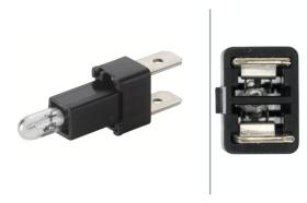 Hella 9FF713627001 - PORTALAMPARAS C/LAM.12V.