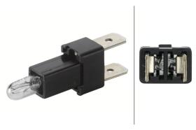 Hella 9FF713627011 - PORTALAMPARA C/LAMPA.24V