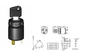 Keya 470014I - LLAVE CONTACTO Y ARRANQUE