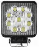 Agerauto FT040 - FARO DE TRABAJO 9 LEDS 6000K CUADRADO