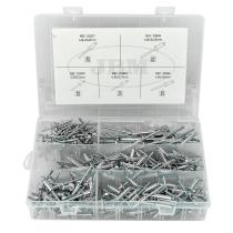 JBM 52043 - ESTUCHE DE REMACHES 300 PIEZAS 4,8MM,3,2MM
