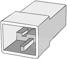 Cargo 190260 - CONECTOR 2 VIAS MACHO