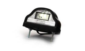 Agerauto 550995 - PILOTO MATRICULA LED NEGRO UNIV.24V