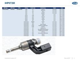 Magneti Marelli 805016364901 - INYECTOR GASOLINA VW GOLF/IBIZA/A1/OCTAVIA  1.4 TFSI/TSI