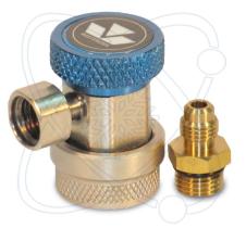Electro Auto 19Z0270 - TOMA RAPIDA BAJA AZUL CON ADAPTADOR 1/4-14MM