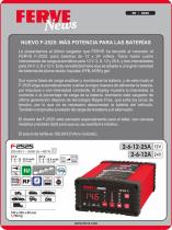 Ferve F2525 - CARGADOR BATERIAS 12V 2A-6A-12A-25A  Y 24V 2-6-12A