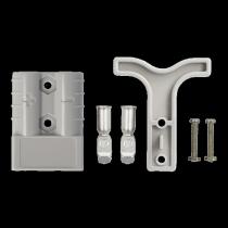 MAI HC05 - CONECTOR Y ASA HERMAFRODITA 50A GRIS