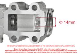 NTY EGR-TY-007 - EGR VALVES