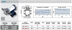 CASALS 16420012 - UP2 12V BOMBA ENGRANAJES BRONCE 10