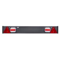 JBM 54163 - PLACA REMOLQUE CON PILOR LED + TRIANGULOS REFLEX