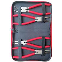 TOOLHUB HERRAMIENTAS 11335 - JUEGO 4 ALICATES CIRCLIP 250MM