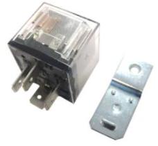 GAUSS GE0002 - RELE 4P 12V 40AMP C/RESISTENCIA C/DIODO