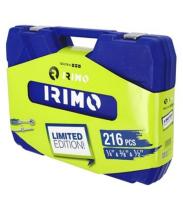 IRIMO 1302164 - ESTUCHE DE VASOS 216 PIEZAS 1/4", 1/2" Y 3/8"